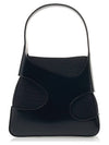 Cut-Out Detail Small Shoulder Bag Black - SALVATORE FERRAGAMO - BALAAN 2