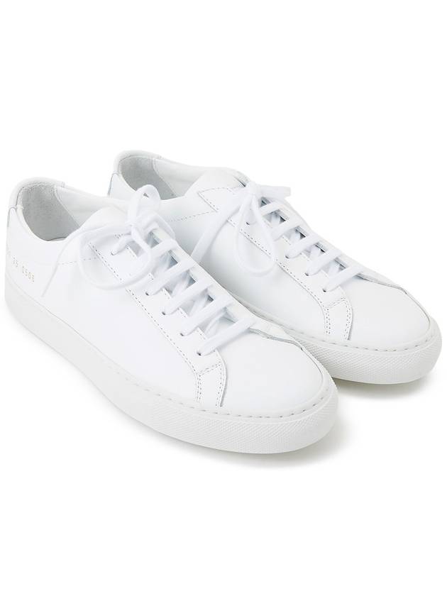 Original Achilles Low Top Sneakers White - COMMON PROJECTS - BALAAN 4