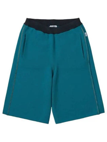 Knit Shorts Pants Blue - SUNNEI - BALAAN 1