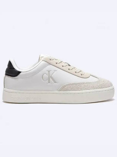 Jeans Roma MS Low Top Sneakers White - CALVIN KLEIN - BALAAN 2