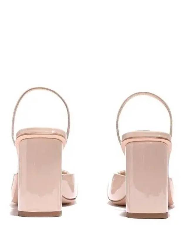 C'est Patent Calfskin Slingback Pumps Nude - DIOR - BALAAN 4