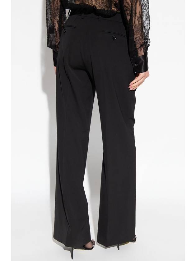 23 fw Stretch Wool Flare Pants WITH FRONTAL PINCES FTC17TFUBGBN0000 B0650569024 - DOLCE&GABBANA - BALAAN 5