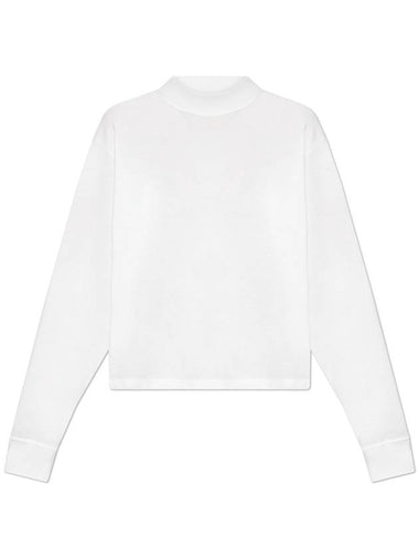 Alaïa Long Sleeve T-shirt, Women's, White - ALAIA - BALAAN 1