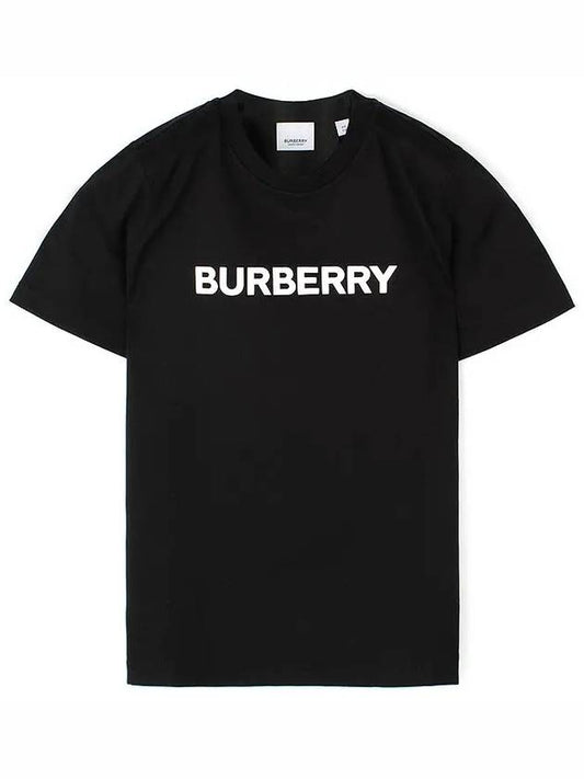 logo short sleeve t-shirt black - BURBERRY - BALAAN 2