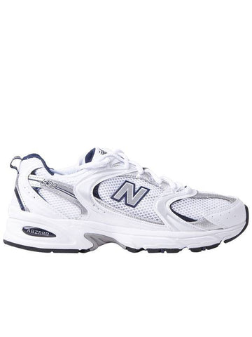 530 Retro Running Low Top Sneakers Navy White - NEW BALANCE - BALAAN 1