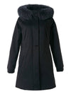 Cashmere Storm System Icery Long Parka Black - LORO PIANA - BALAAN 1