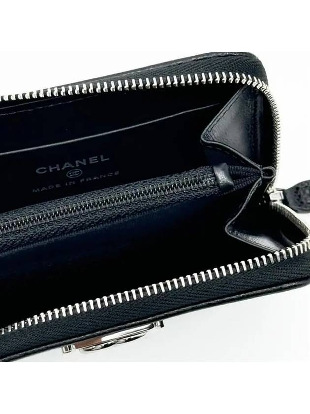 Boy Zipper Card Wallet Black - CHANEL - BALAAN 7