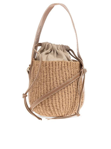 Woody Small Bucket Bag Beige - CHLOE - BALAAN 1