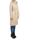 Drawstring Trench Coat Beige - BURBERRY - BALAAN 8