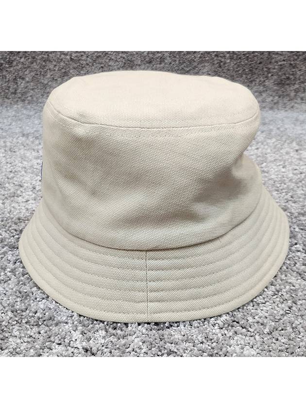 HALEY logo bucket hat ecru blue CU001XFA A1C09A ECBU - ISABEL MARANT ETOILE - BALAAN 3