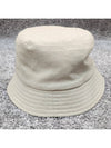 Haley Logo Bucket Hat Ivory - ISABEL MARANT - BALAAN 4