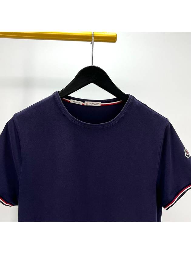 Short sleeve t shirt navy XL size - MONCLER - BALAAN 4