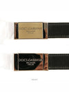 Reversible Leather Belt Black - DOLCE&GABBANA - BALAAN 2