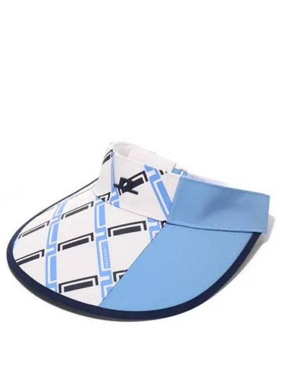 Logo Golf Visor Light Blue - J.LINDEBERG - BALAAN 2