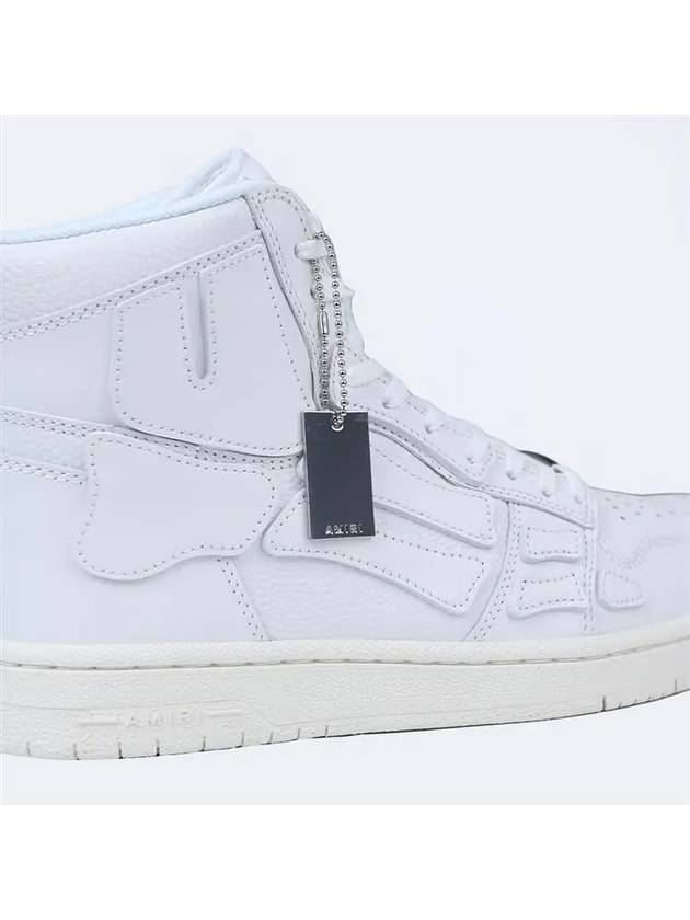 Skeleton High Top Sneakers White - AMIRI - BALAAN 9