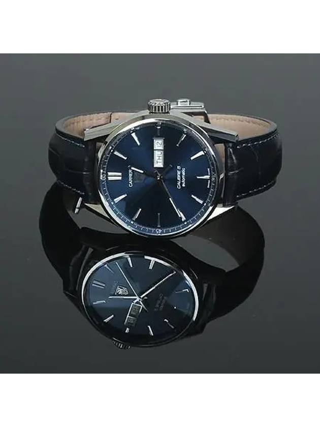 WAR201E BA0723 CARRERA Caliber5 Automatic Blue 41MM Day Date Men s Watch 4 - TAG HEUER - BALAAN 4