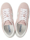 Monaco Trainer Low Top Sneakers Light Pink - MONCLER - BALAAN 3