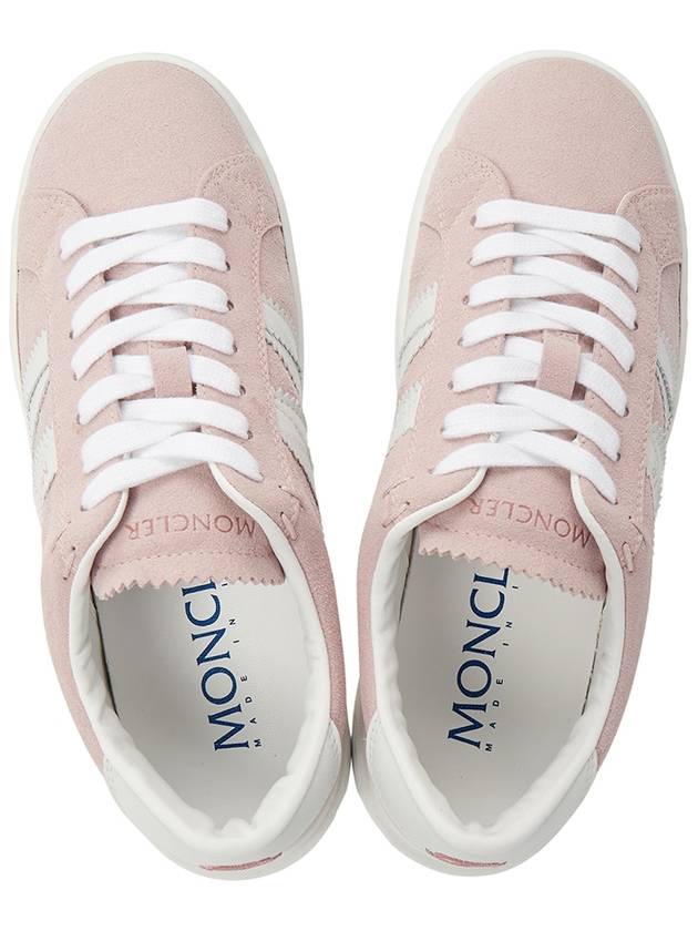 Monaco Trainer Low Top Sneakers Light Pink - MONCLER - BALAAN 3