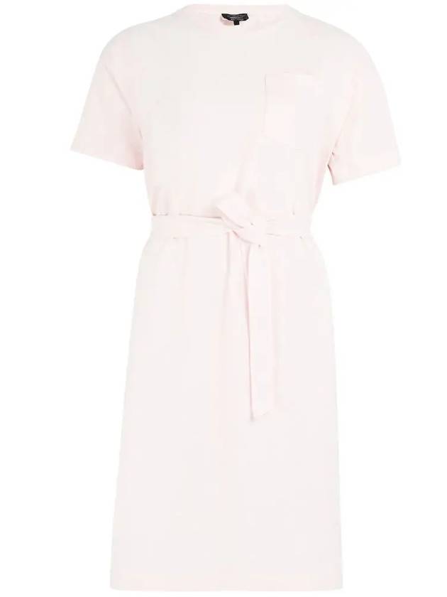 Lucy Pocket Organic Cotton Midi Dress Peach - A.P.C. - BALAAN 3