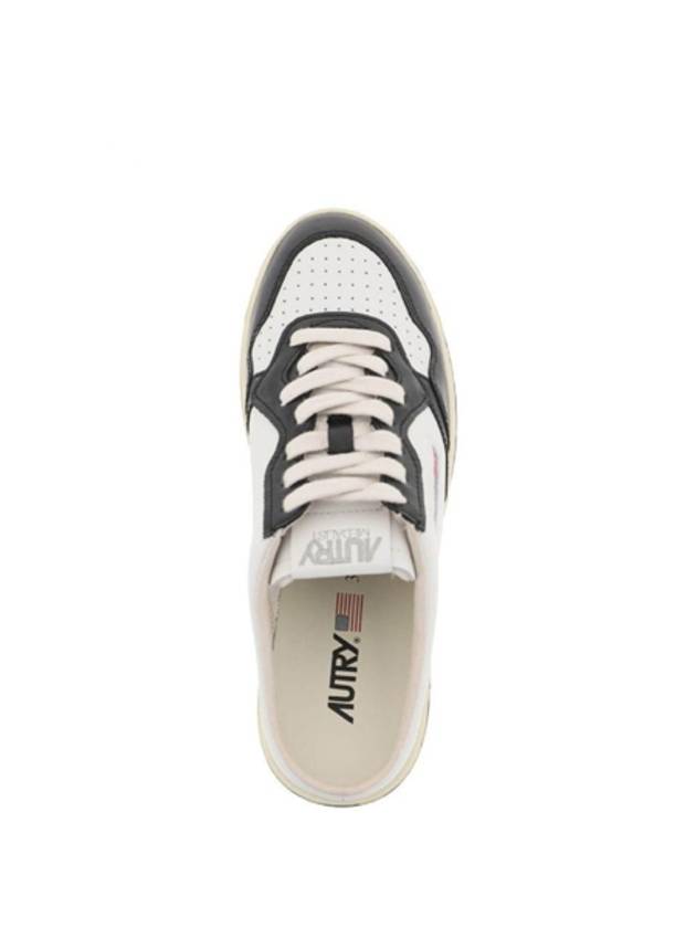 Women s Medalist Sabo Leather Low Top Sneakers Black - AUTRY - BALAAN 4