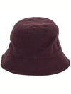 Haley Embroidered Logo Bucket Hat Purple - ISABEL MARANT - BALAAN 4