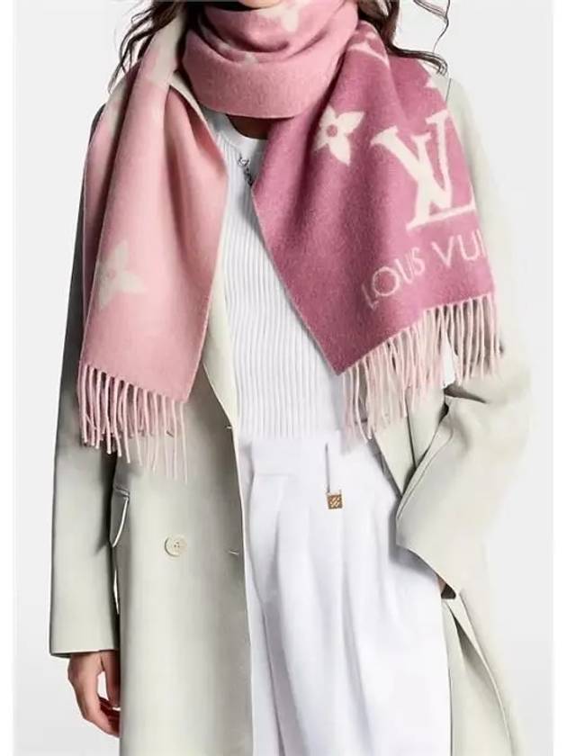 Reykjavik Gradient Scarf Pink - LOUIS VUITTON - BALAAN 7