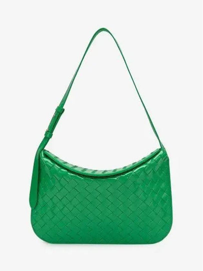 Intrecciato Flap Shoulder Bag Parakeet - BOTTEGA VENETA - BALAAN 2