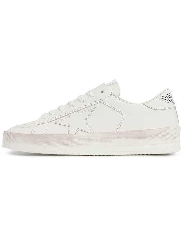 Stardan Leather Low Top Sneakers White - GOLDEN GOOSE - BALAAN 5