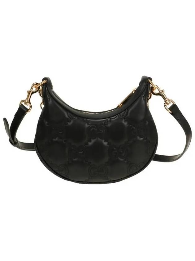 GG Matelasse Leather Mini Shoulder Bag Black - GUCCI - BALAAN 4