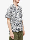 Jack World Vacation Print Short Sleeve Shirt White - PAUL SMITH - BALAAN 3