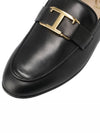 Tods T Timeless Leather Loafers Black - TOD'S - BALAAN 6