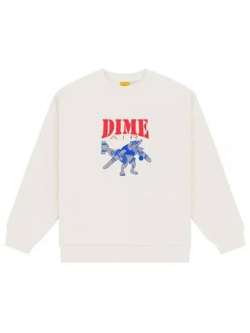 Air Crewneck SP2318 CLY Air Crewneck Sweatshirt - DIME - BALAAN 1