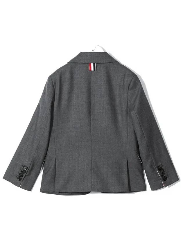 Kids Wool Blazer Jacket KJC01A 00626 035 - THOM BROWNE - BALAAN 3