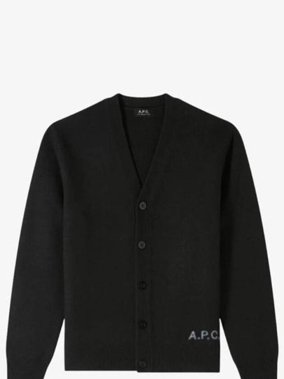 Kenny Merino Wool Cardigan Black - A.P.C. - BALAAN 2