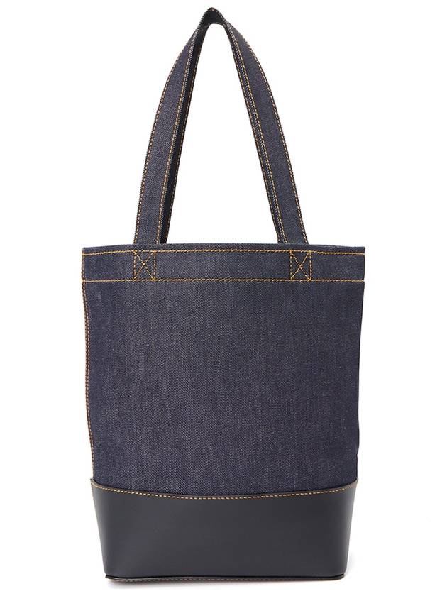 Logo Denim Axel Small Tote Bag Navy - A.P.C. - BALAAN 5