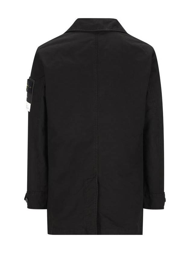 David TC Padding Jacket Black - STONE ISLAND - BALAAN 3