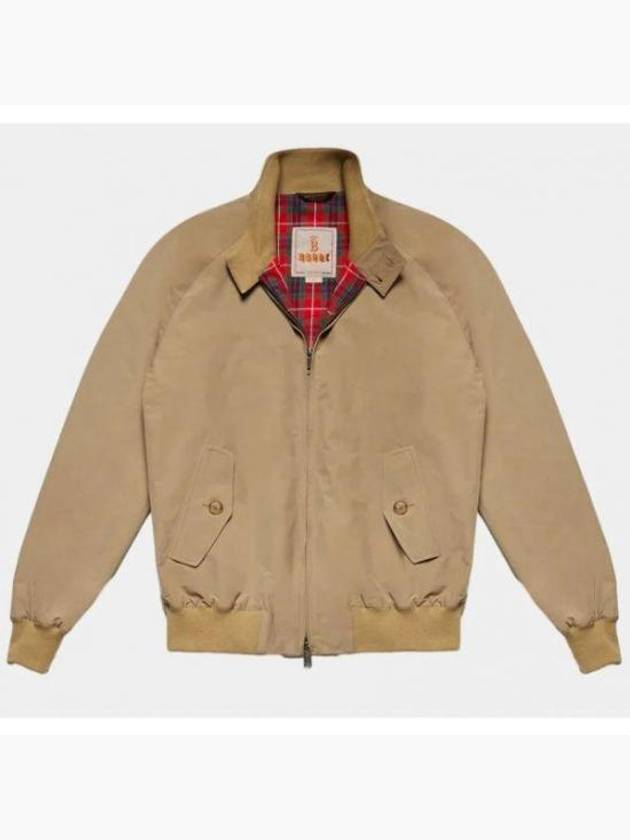 G9 Harrington Zip-Up Jacket Tan - BARACUTA - BALAAN 2