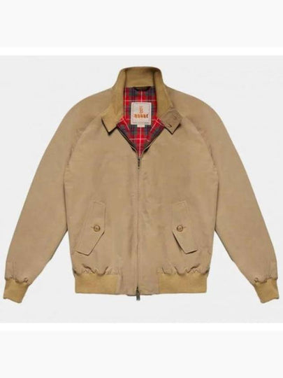 G9 Harrington Zip-Up Jacket Tan - BARACUTA - BALAAN 2