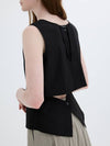 Back open sleeveless topBlack - REAL ME ANOTHER ME - BALAAN 2