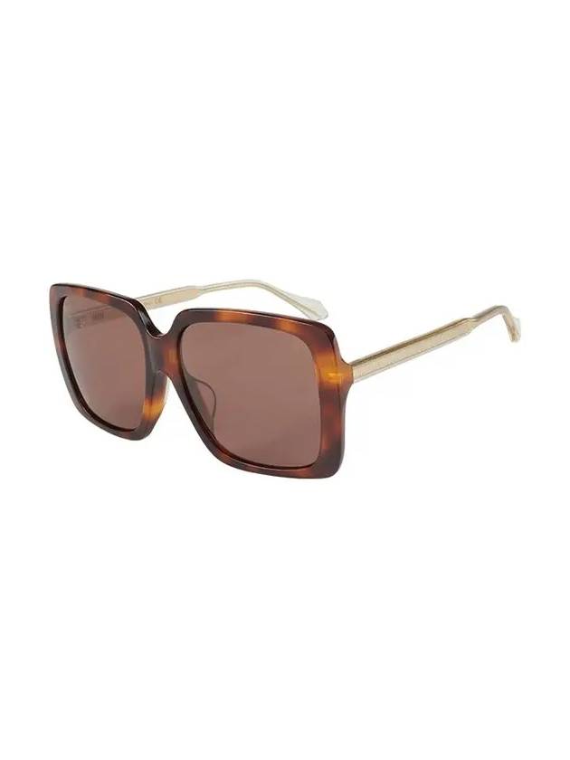 Eyewear Square Acetate Sunglasses Brown - GUCCI - BALAAN 4