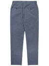 Banding No-Tuck Chino Straight Pants Grayish Blue - SOLEW - BALAAN 3