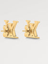 LV Iconic Enamel Earrings Gold - LOUIS VUITTON - BALAAN 3