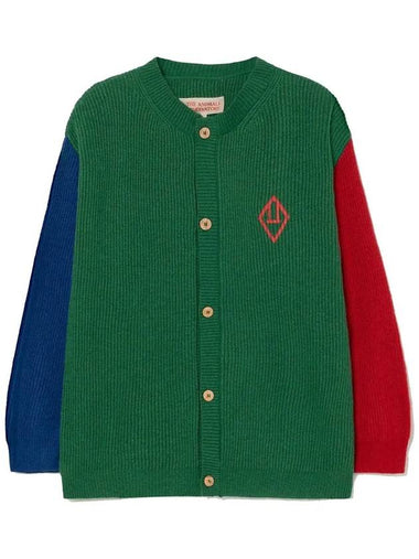 Kids Triple Color Regular Fit Cardigan F22101 188AX - THE ANIMALS OBSERVATORY - BALAAN 1