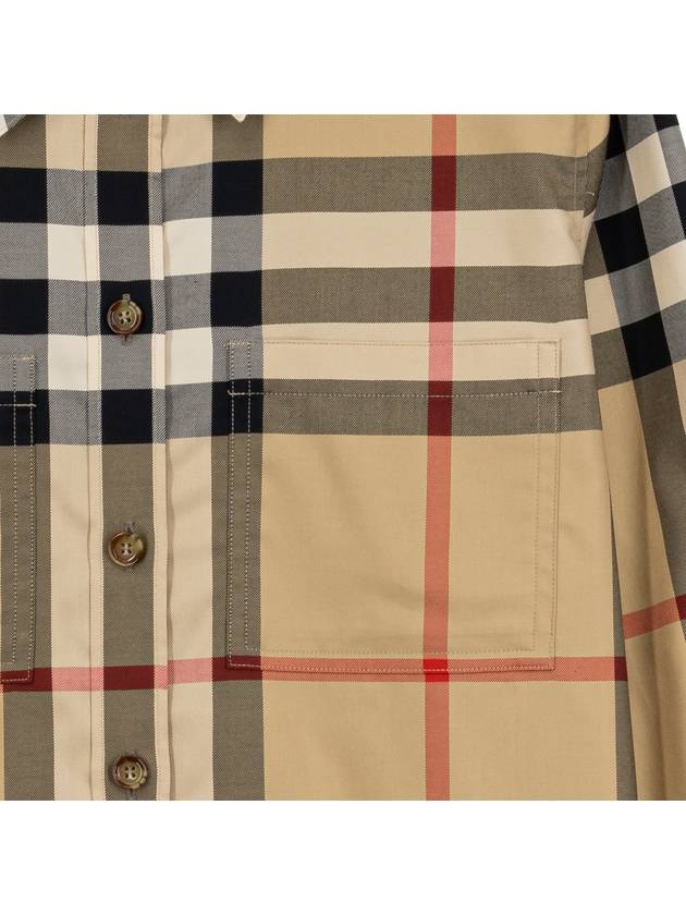 Vintage Check Shirt Beige - BURBERRY - BALAAN 4