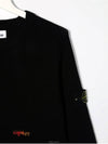 14 year old size black round wappen knit 7516506A1 - STONE ISLAND - BALAAN 3