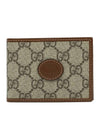 Interlocking G Mini Half Wallet Beige - GUCCI - BALAAN 1