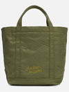 24SS Fox Head Small Tote Bag Shoulder Khaki - MAISON KITSUNE - BALAAN 3