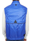 Grenoble Logo Patch Quilted Vest Blue - MONCLER - BALAAN 6