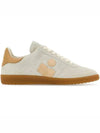 Bryce Suede Low Top Sneakers White - ISABEL MARANT - BALAAN 3