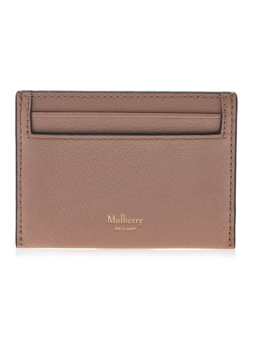 Silky Calf Card Wallet Slip Maple - MULBERRY - BALAAN 1